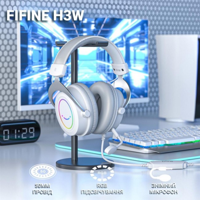 Fifine H3 RGB White