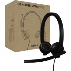 Logitech H570e Stereo USB-C Black (981-001431)