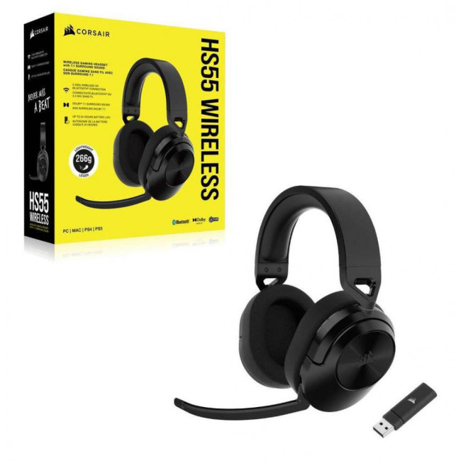 Corsair HS55 Wireless Carbon (CA-9011280)