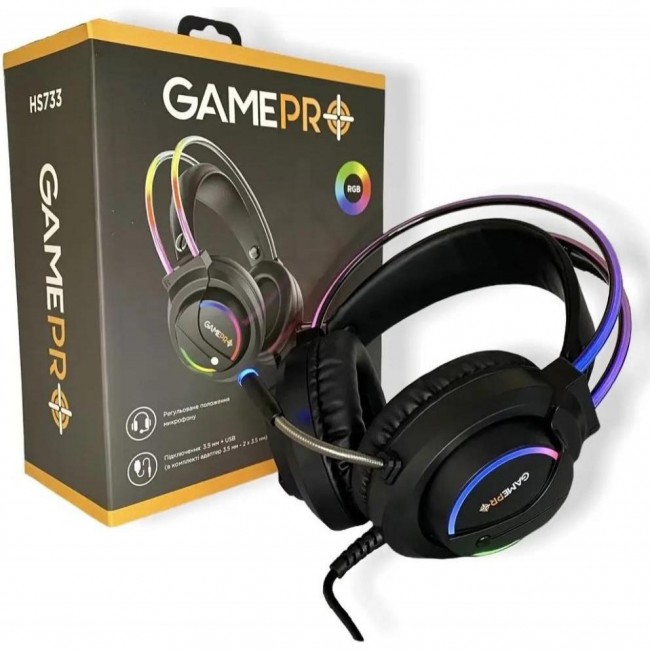 GamePro HS733 Black