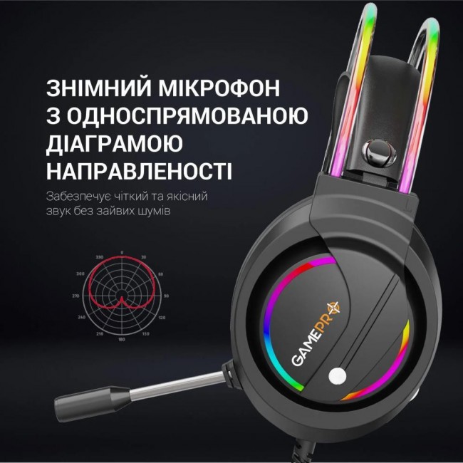 GamePro HS733 Black