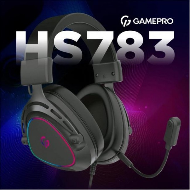 GamePro HS783 RGB Black