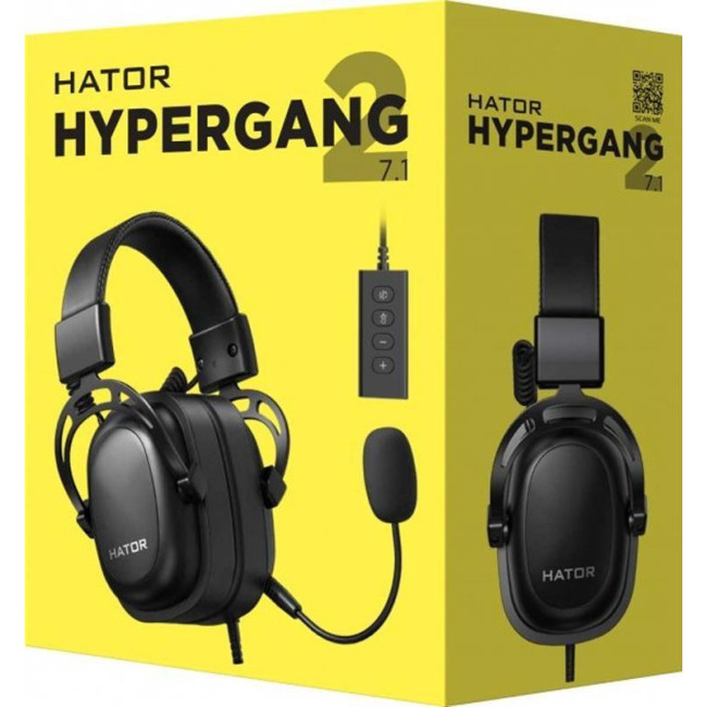 HATOR Hypergang 2 USB 7.1 Black (HTA-940)