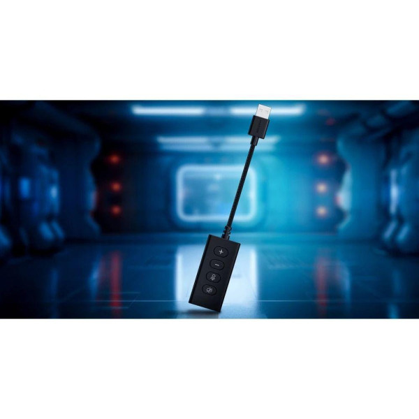 Наушники с микрофоном HATOR Hypergang 2 USB 7.1 Black (HTA-940)
