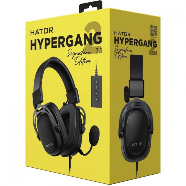 HATOR Hypergang 2 USB 7.1 Titanium Signature Edition (HTA-945)