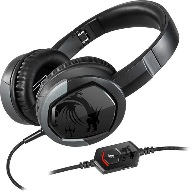 Наушники MSI Immerse GH30 Immerse Stereo Over-ear Gaming Headset V2 (S37-2101001-SV1)