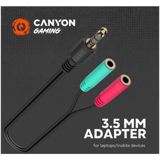 Canyon Interceptor GH-8A Black/Orange (CND-SGHS8A)
