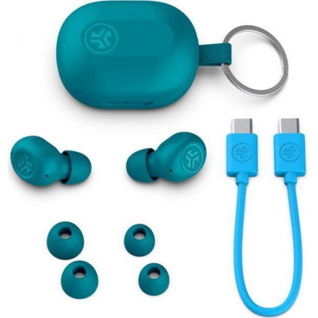 Наушники TWS JLAB JBuds Mini Green Aqua (IEUEBJBMINIRAQUA124)