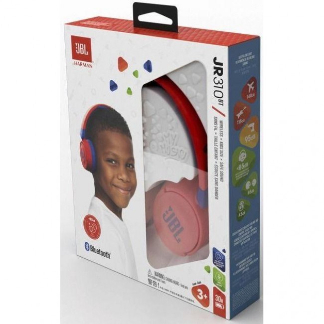 Наушники JBL JR310BT Red JBLJR310BTRED