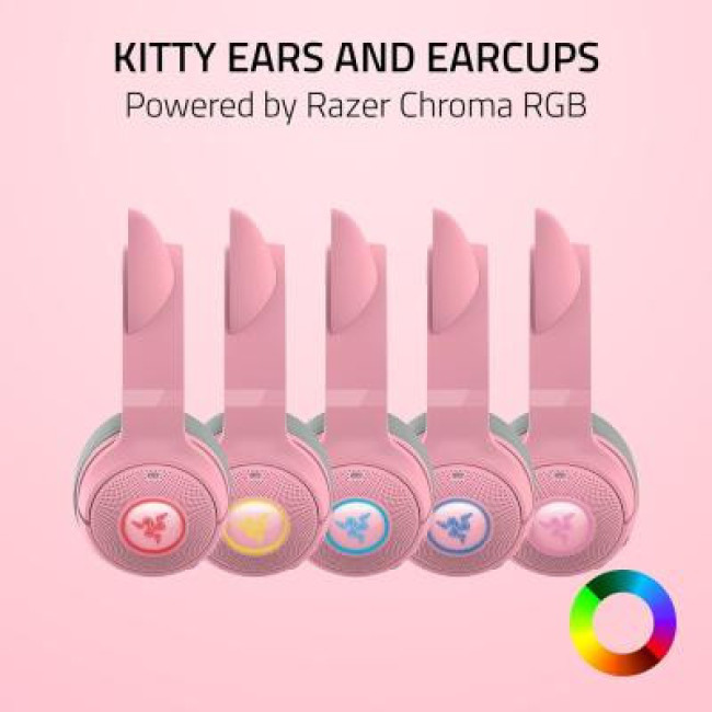 Наушники Razer Kraken Kitty V2 BT Quartz (RZ04-04860100-R3M1)