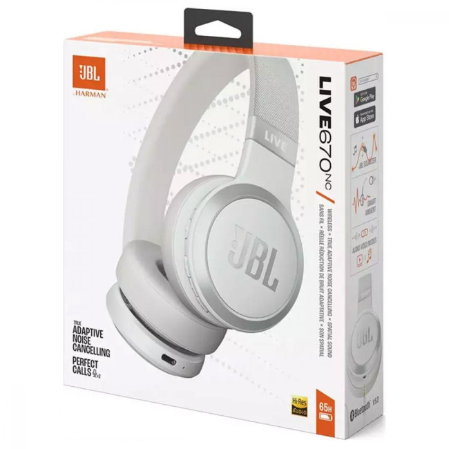 JBL Live 670NC White (JBLLIVE670NCWHT)