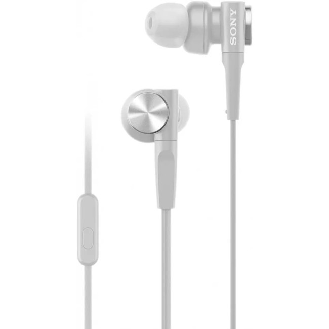 Наушники беспроводные вакуумные Sony MDR-XB55AP White