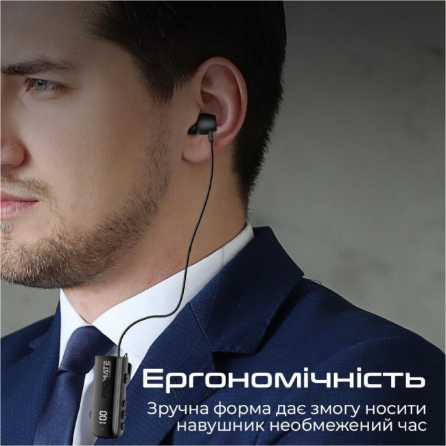 Promate Monoflix-bt Black (monoflix-bt.black)