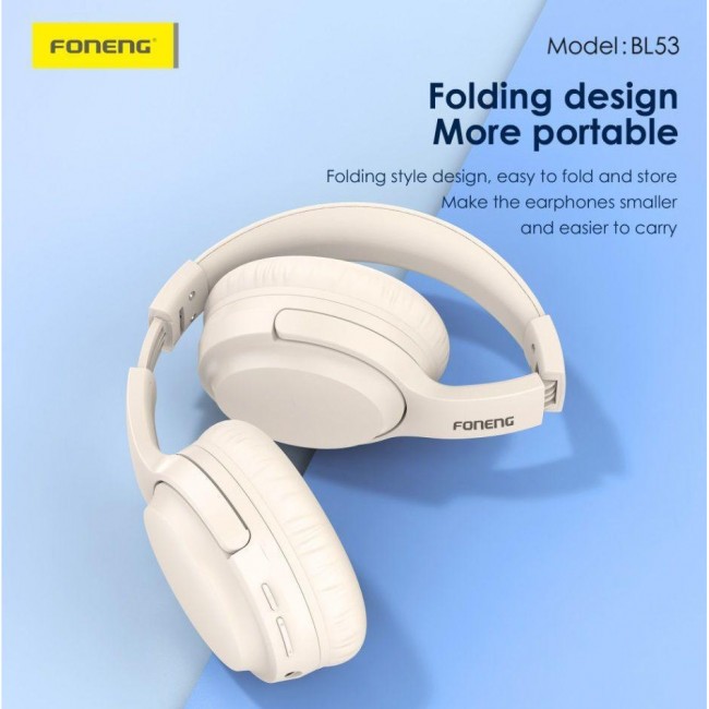 Foneng Neckband Sport Beige (BL53-BG)