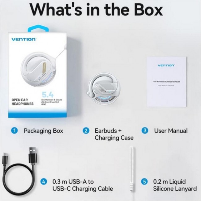 Vention OpenBeat O12 White (NBUW0)