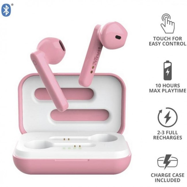 Trust Primo Touch True Wireless Mic Pink (23782)