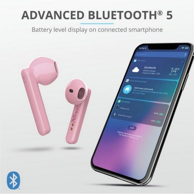 Trust Primo Touch True Wireless Mic Pink (23782)