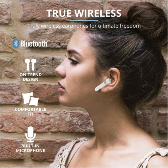 Trust Primo Touch True Wireless Mic White (23783)