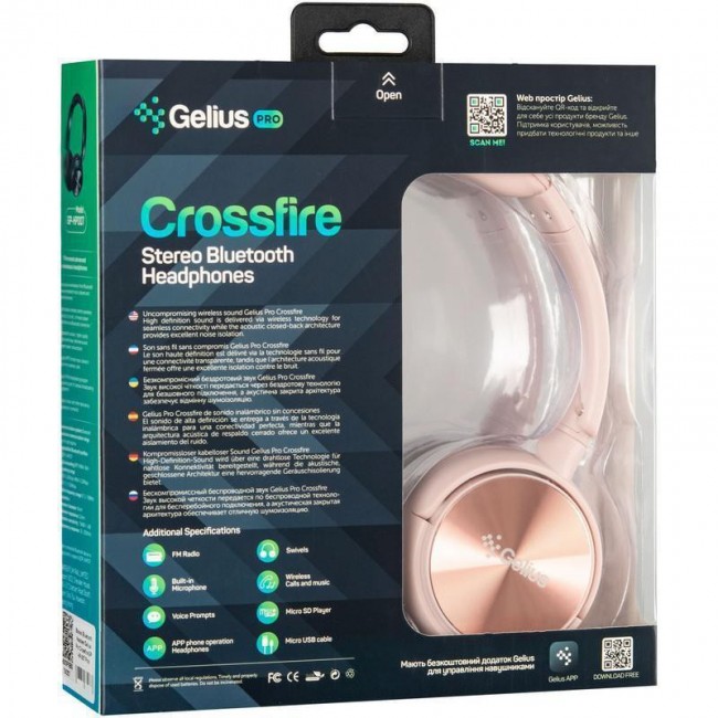 Gelius Pro Crossfire GP HP-007 Pink