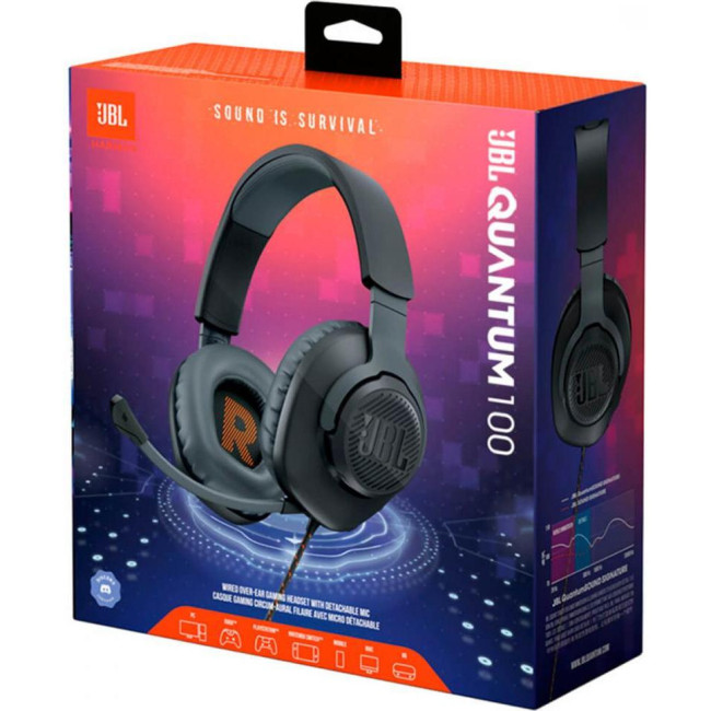 JBL Quantum 100 Black (JBLQUANTUM100BLK)