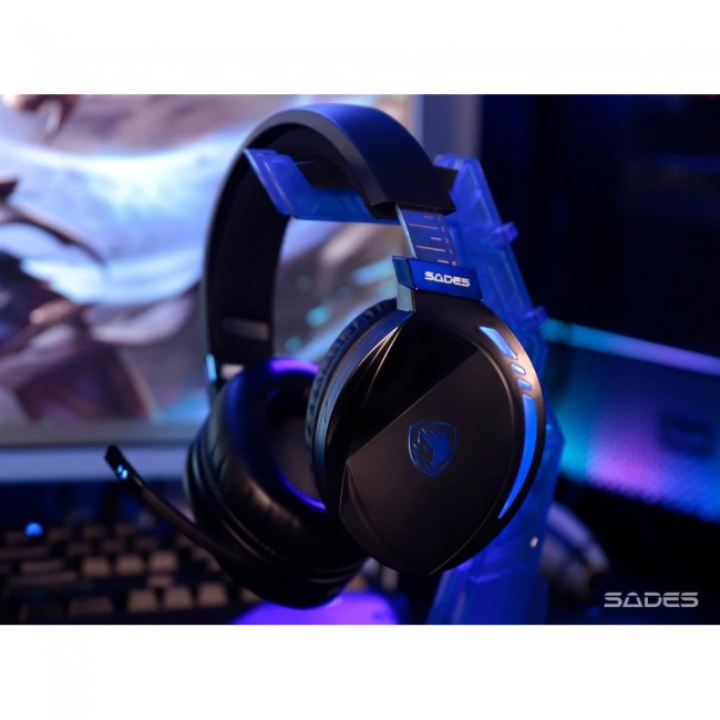 Sades SA-201 Warden I Black/Blue (SA201BKB)