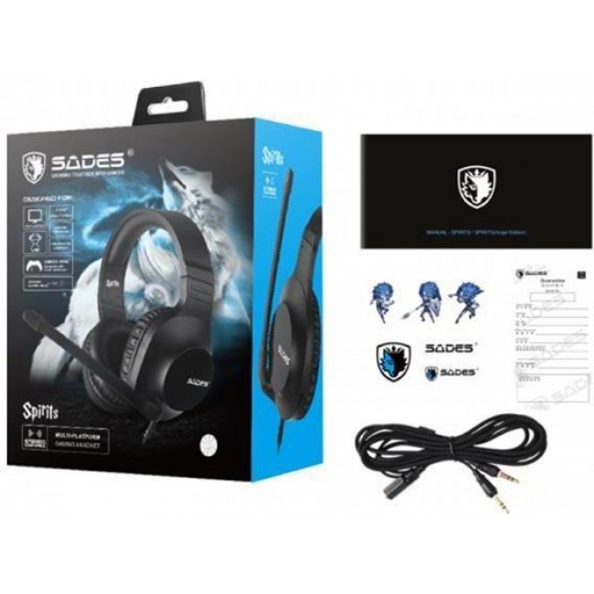 Sades SA-721 Spirits Black (SA721BKJ)