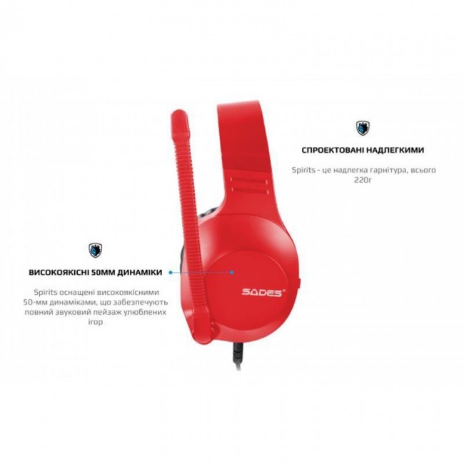 Sades SA-721 Spirits Red (SA721RDJ)