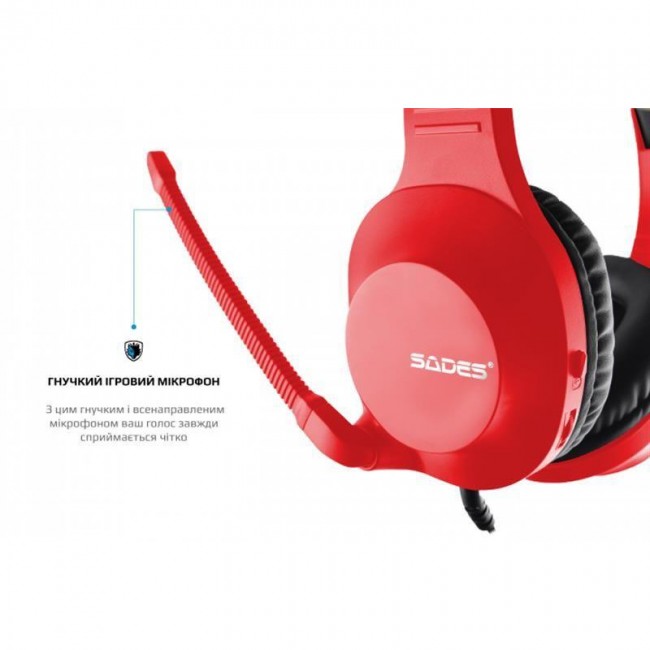 Sades SA-721 Spirits Red (SA721RDJ)