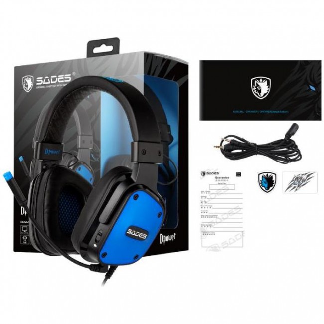 Sades SA-722 Dpower Black/Blue (SA722-B-BL)