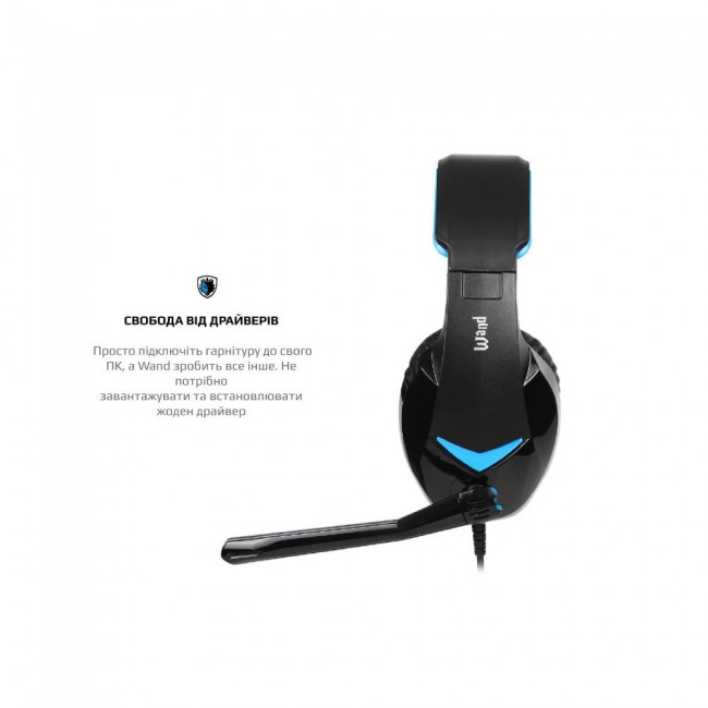 Sades SA-914 Wand LED 7.1 Virtual Surround Black/Blue (SA914BKU)