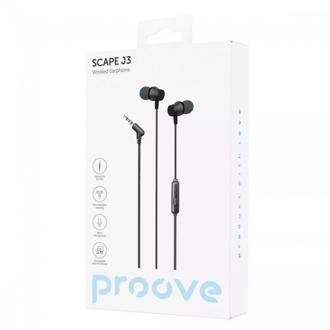 Proove Scape J3 3.5mm Black (WESJ30000801)