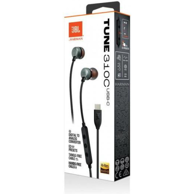 JBL Tune 310C Black (JBLT310CBLK)