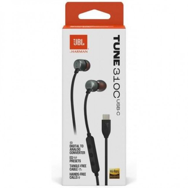 Наушники JBL Tune 310C Black (JBLT310CBLK)