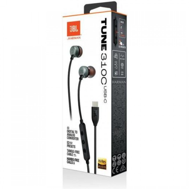 Наушники JBL Tune 310C Black (JBLT310CBLK)