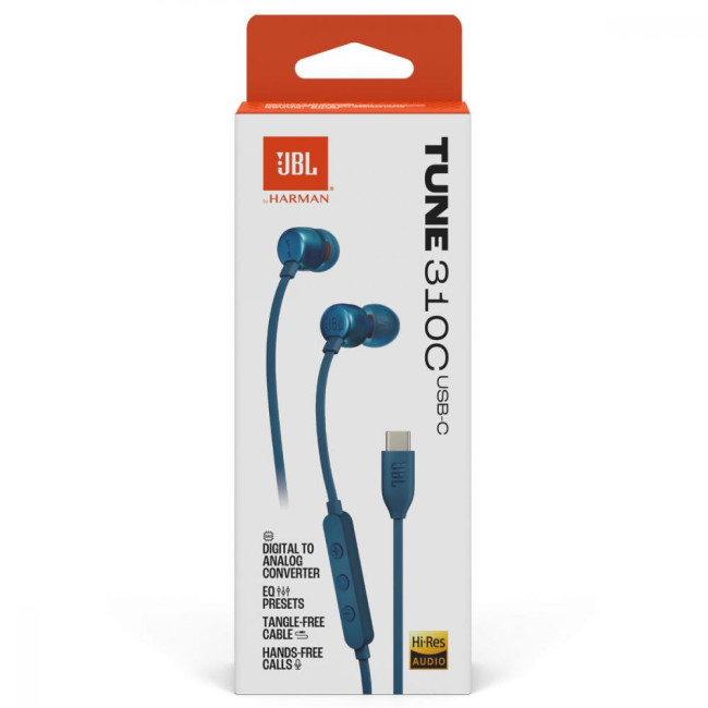 JBL Tune 310C Blue (JBLT310CBLU)