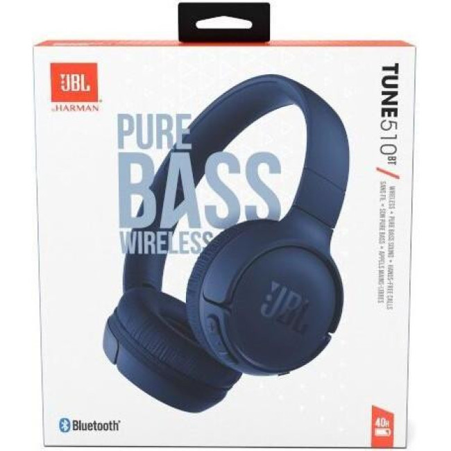 JBL Tune 510BT Blue (JBLT510BTBLUEU)