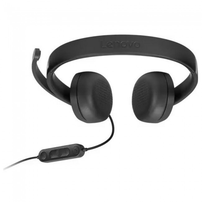 Lenovo USB-A Wired Stereo Gen 2 Black (4XD1P83425)