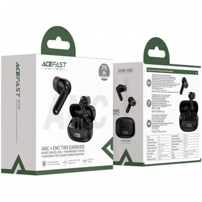 Acefast W1 Black (6974316283614)