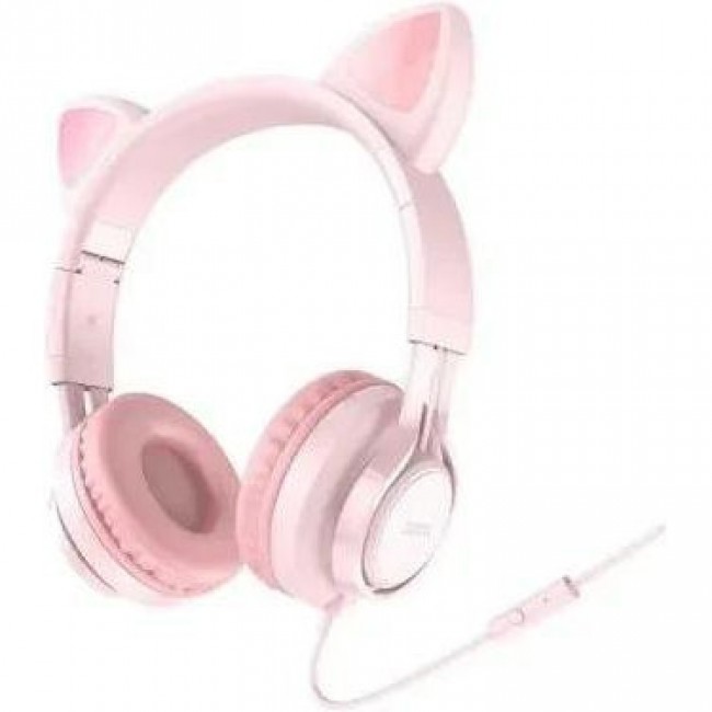 Hoco W36 Cat Ear Pink (770394)