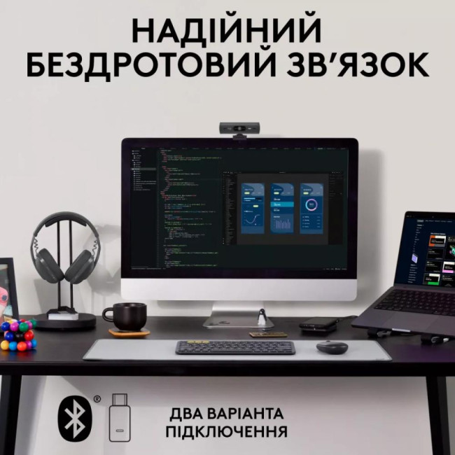 Навушники Logitech Zone Vibe Wireless Teams version Graphite (981-001157)