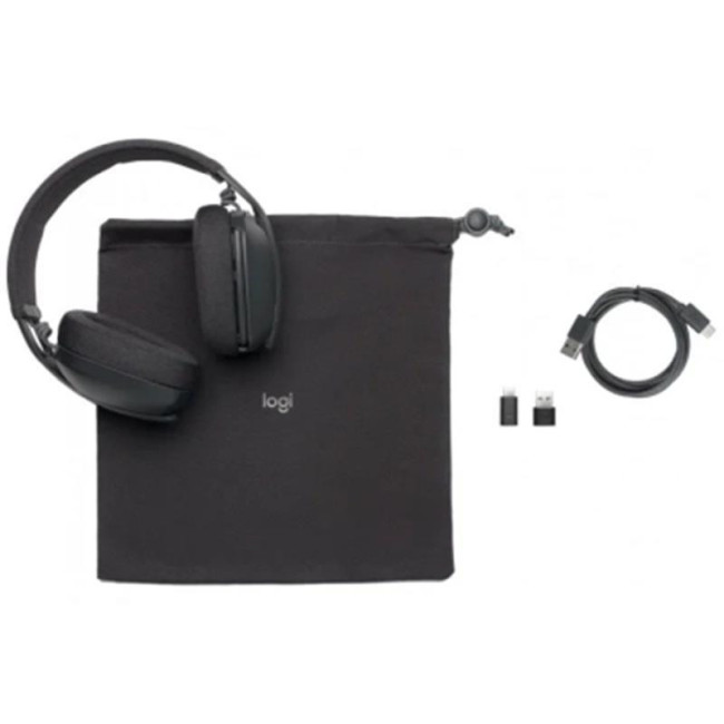 Навушники Logitech Zone Vibe Wireless UC version Graphite (981-001199)