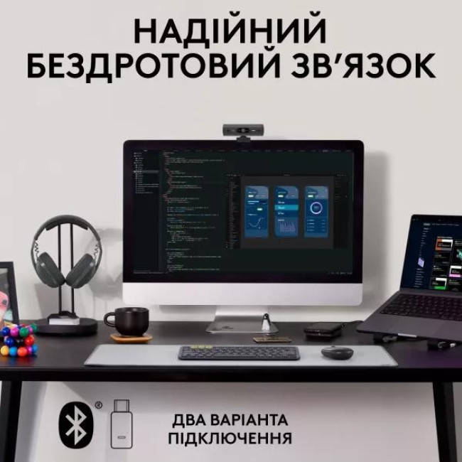 Навушники Logitech Zone Vibe Wireless UC version Graphite (981-001199)