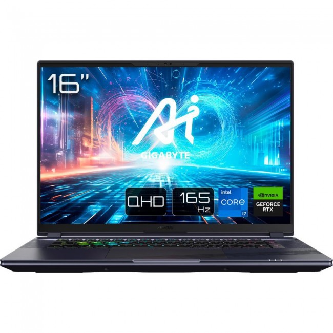 GIGABYTE AORUS 16X 9KG 2024 Midnight Gray (9KG-43UAC54SH)