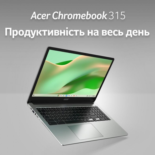 Acer Chromebook 315 CB315-4H-P01E Pure Silver (NX.KB9EU.002)