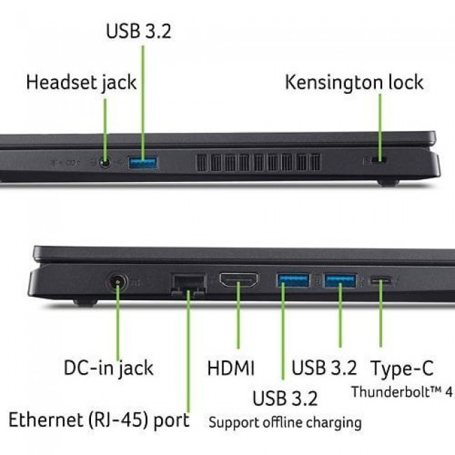Acer Nitro V 15 ANV15-51-55UE Obsidian Black (NH.QQEEU.001)