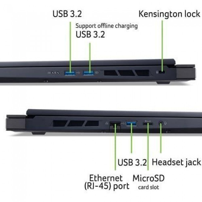 Acer Predator Helios Neo 18 PHN18-71-79GY Abyssal Black (NH.QRZEU.00B)
