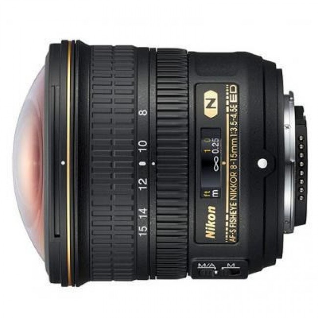 Объектив Nikon AF-S Fisheye-Nikkor 8-15mm f/3,5-4,5E E (JAA831DA)