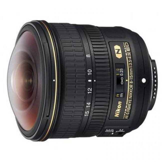 Объектив Nikon AF-S Fisheye-Nikkor 8-15mm f/3,5-4,5E E (JAA831DA)