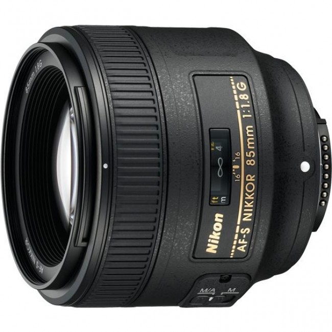 Объектив Nikon AF-S Nikkor 85mm f/1,8G (JAA341DA)