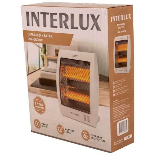 Інфрачервоний обігрівач INTERLUX INR-0800W